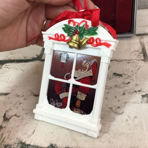 VTG Rockwells Legend Of Santa Ornament Collection W/Original Box Norman Rockwell - Picture 7 of 9
